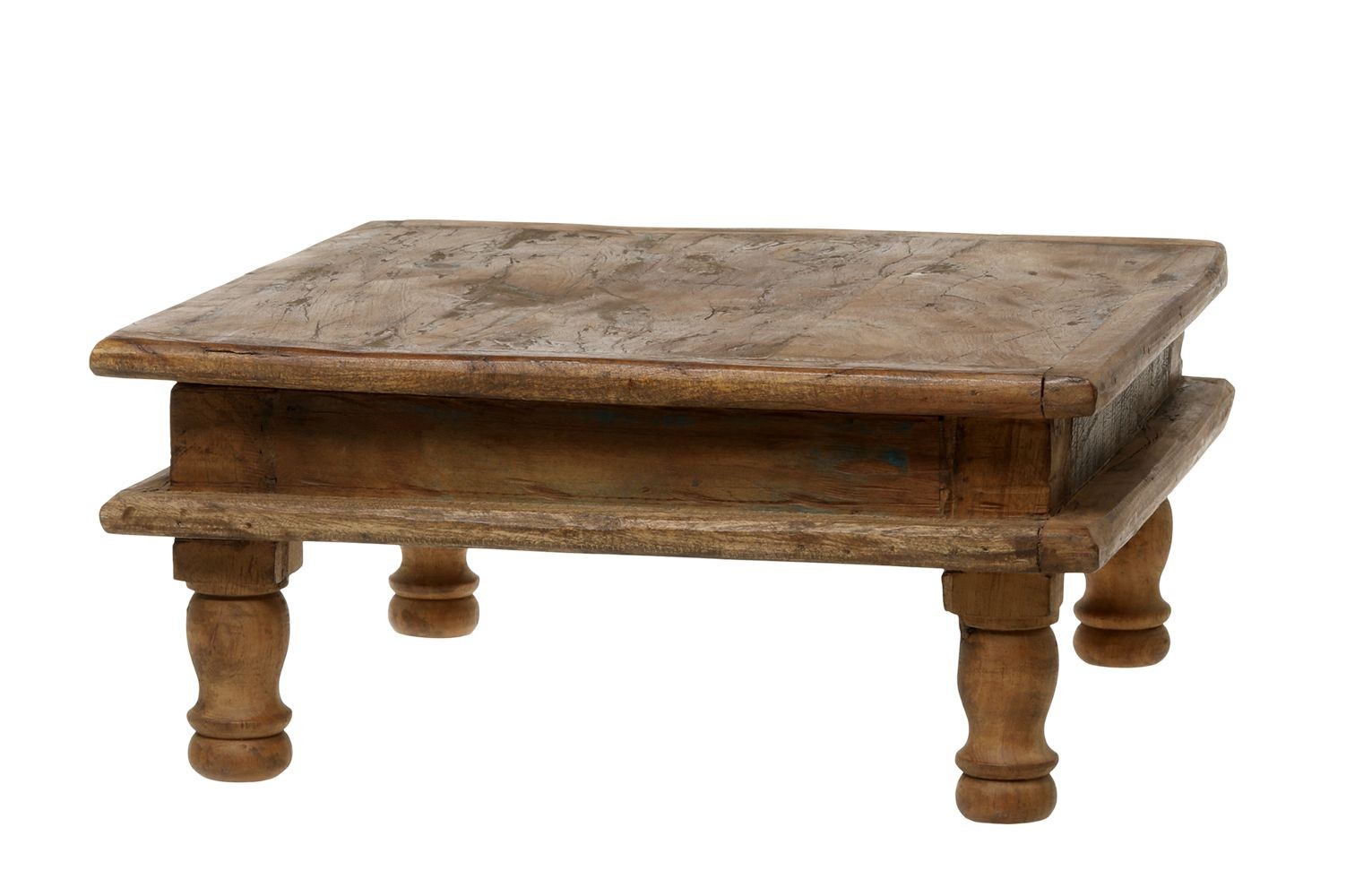 Hnedý drevený podstavec / stôl Grimaud Unit - 37*37*17 cm